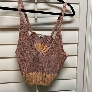 Free people cropped sweater top